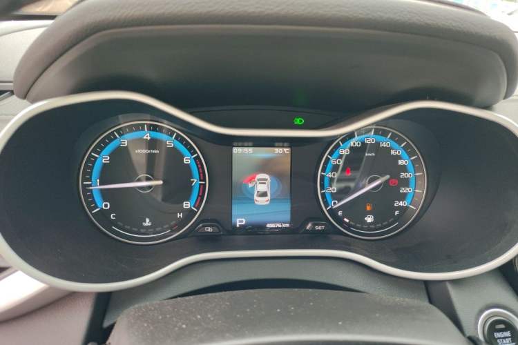 Used Geely Auto Emgrand 2019 Leading Edition 1.5L CVT Luxury Model China VI Standard Instrument Cluster
