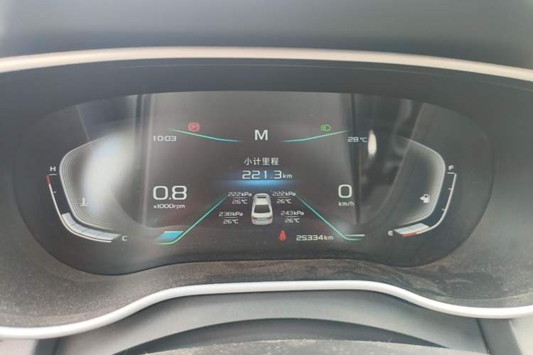 Used Geely Auto Emgrand 2019 Leading Edition 1.5L Manual Upward Asian Games Edition China VI Instrument Cluster
