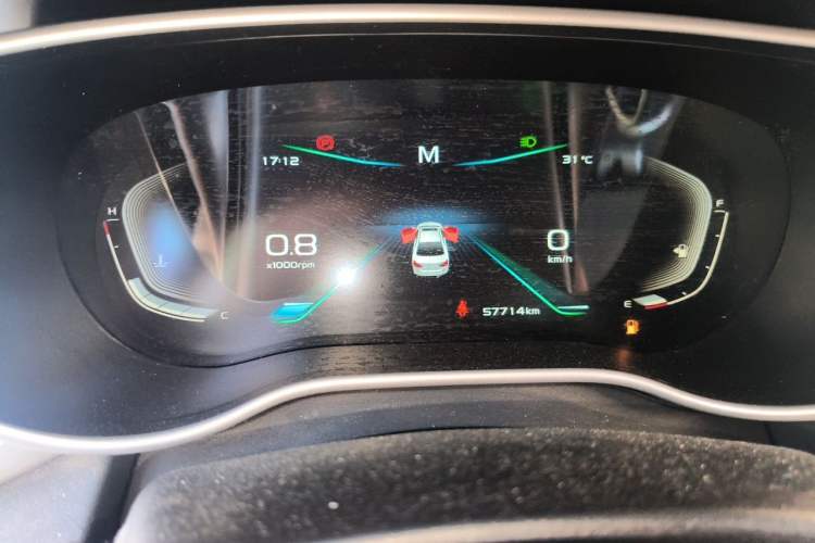 Used Geely Auto Emgrand 2019 Leading Edition 1.5L Manual Upgraded Connectivity Model China VI Standard Instrument Cluster