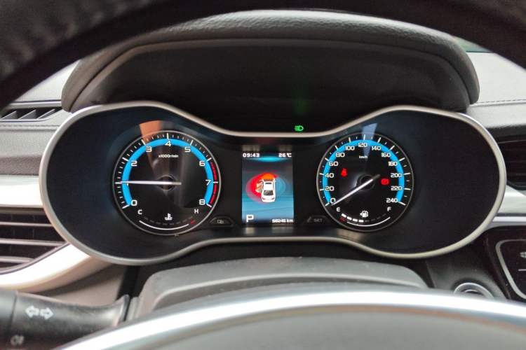 Used Geely Auto Emgrand 2019 Leading Edition 1.5L CVT Luxury Model China V Standard Instrument Cluster