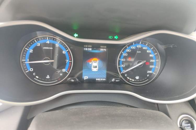 Used Geely Auto Emgrand 2019 Leading Edition 1.5L CVT Luxury Model China VI Standard Instrument Cluster