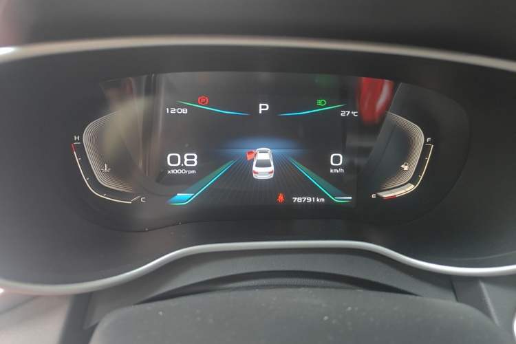 Used Geely Auto Emgrand 2019 Leading Edition 1.5L CVT Upward-Connected Model China VI Standard Instrument Cluster