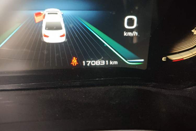 Used Geely Auto Emgrand 2019 Leading Edition 1.5L Manual Upward Asian Games Edition China VI Odometer Close Up