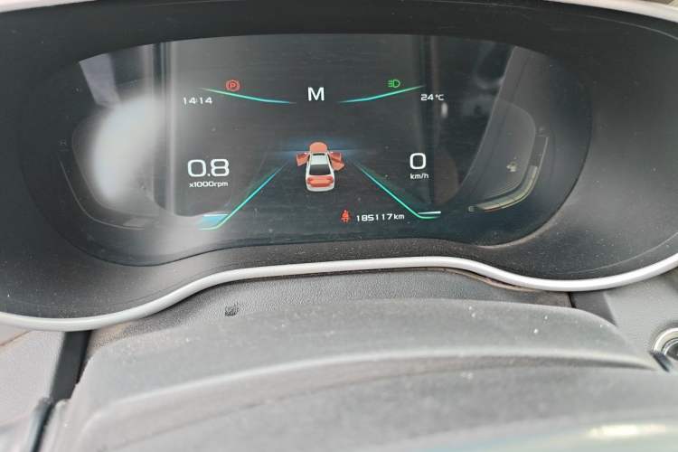 Used Geely Auto Emgrand 2019 Leading Edition 1.5L Manual Upward Asian Games Edition China VI Odometer Close Up