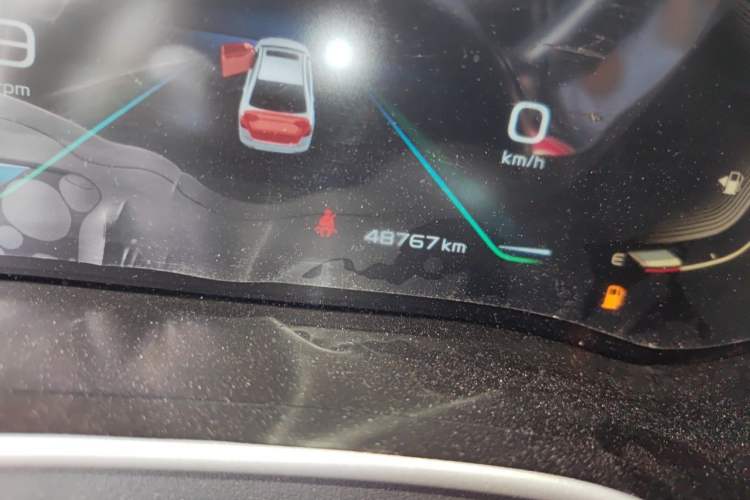 Used Geely Auto Emgrand 2019 Leading Edition 1.5L CVT Upward Asian Games Edition China V Odometer Close Up