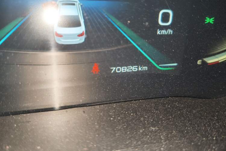 Used Geely Auto Emgrand 2019 Leading Edition 1.5L CVT Upward Asian Games Edition China V Odometer Close Up