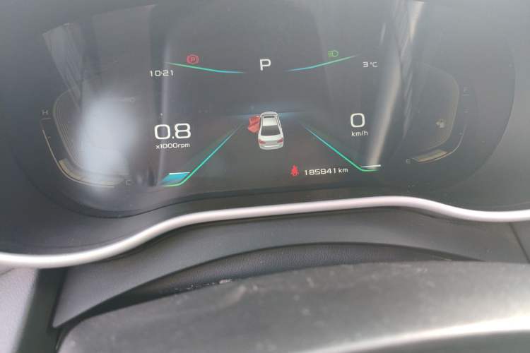 Used Geely Auto Emgrand 2019 Leading Edition 1.5L CVT Upward Asian Games Edition China V Odometer Close Up