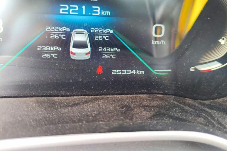 Used Geely Auto Emgrand 2019 Leading Edition 1.5L Manual Upward Asian Games Edition China VI Odometer Close Up