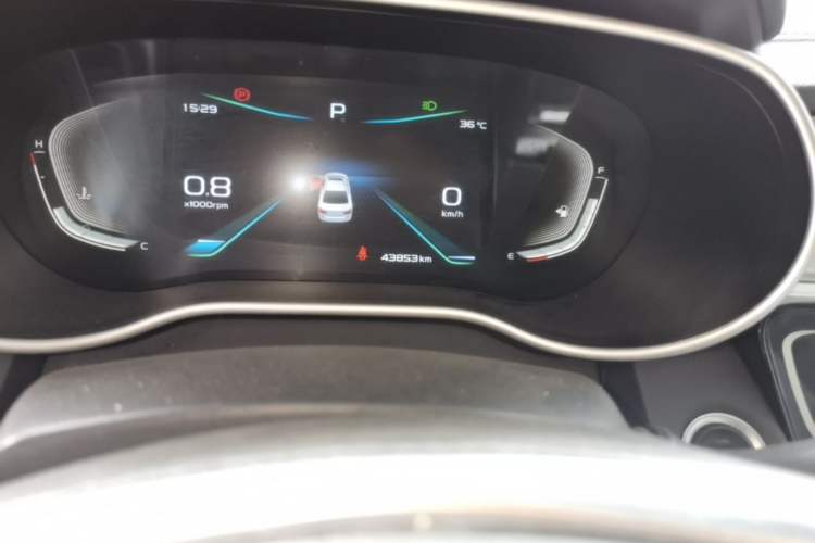 Used Geely Auto Emgrand 2019 Leading Edition 1.5L CVT Upward Asian Games Edition China V Odometer Close Up