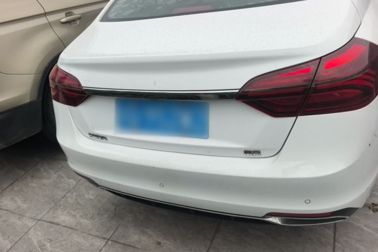 Used Geely Auto Emgrand 2019 Leading Edition 1.5L CVT Luxury Model China VI Standard Rear