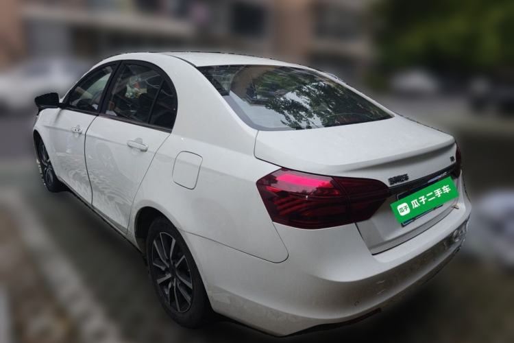 Used Geely Auto Emgrand 2019 Leading Edition 1.5L CVT Upward-Connected Model China VI Standard Rear Left 45 Deg