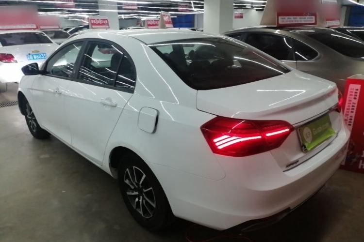 Used Geely Auto Emgrand 2019 Leading Edition 1.5L Manual Luxury Model China VI Standard Rear Left 45 Deg