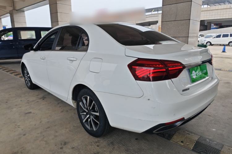 Used Geely Auto Emgrand 2019 Leading Edition 1.5L CVT Upward-Connected Model China VI Standard Rear Left 45 Deg