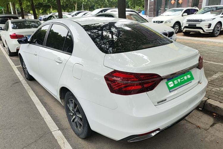 Used Geely Auto Emgrand 2019 Leading Edition 1.5L CVT Luxury Model China VI Standard Rear Left 45 Deg