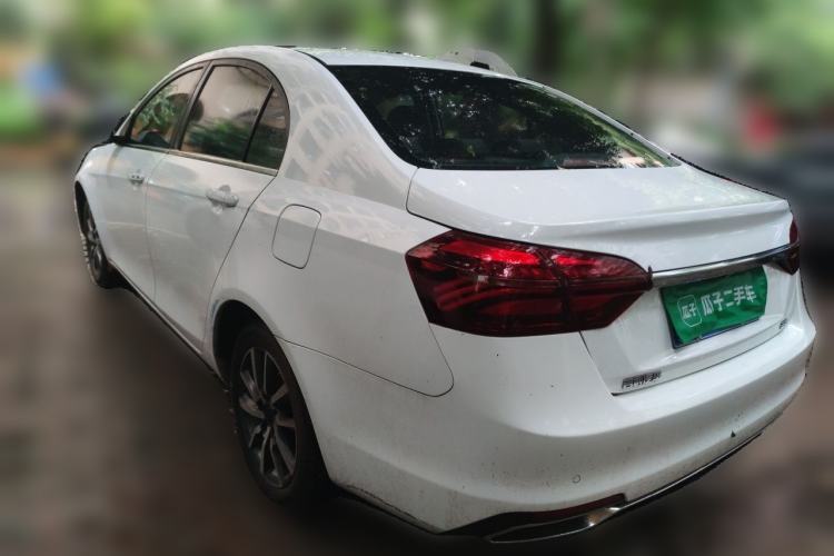 Used Geely Auto Emgrand 2019 Leading Edition 1.5L CVT Upward-Connected Model China VI Standard Rear Left 45 Deg
