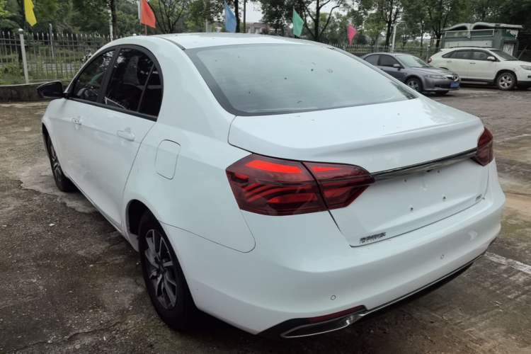 Used Geely Auto Emgrand 2019 Leading Edition 1.5L Manual Luxury Model China VI Standard Rear Left 45 Deg