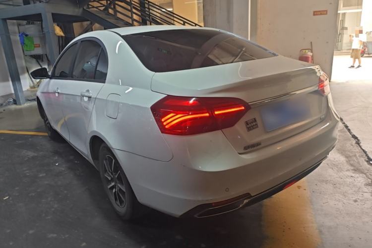 Used Geely Auto Emgrand 2019 Leading Edition 1.5L CVT Luxury Model China VI Standard Rear Left 45 Deg