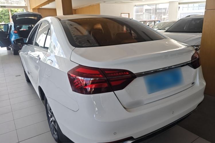 Used Geely Auto Emgrand 2019 Leading Edition 1.5L CVT Luxury Model China VI Standard Rear Left 45 Deg