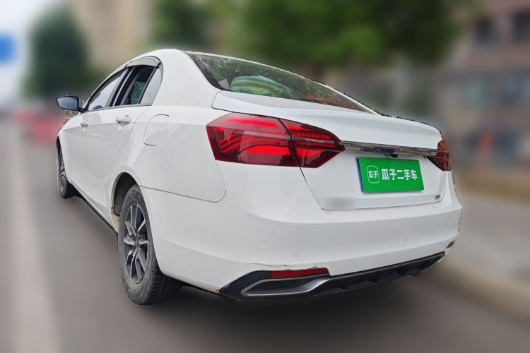 Used Geely Auto Emgrand 2019 Leading Edition 1.5L Manual Luxury Model China VI Standard Rear Left 45 Deg