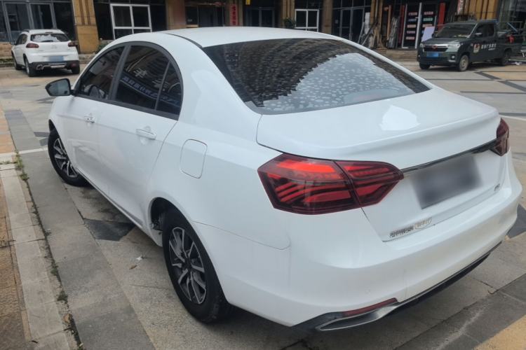 Used Geely Auto Emgrand 2019 Leading Edition 1.5L CVT Luxury Model China VI Standard Rear Left 45 Deg