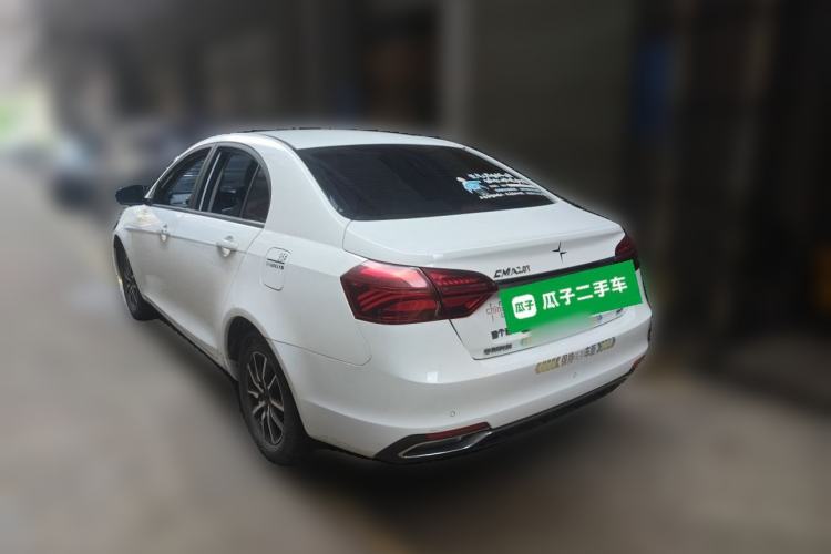 Used Geely Auto Emgrand 2019 Leading Edition 1.5L CVT Luxury Model China VI Standard Rear Left 45 Deg