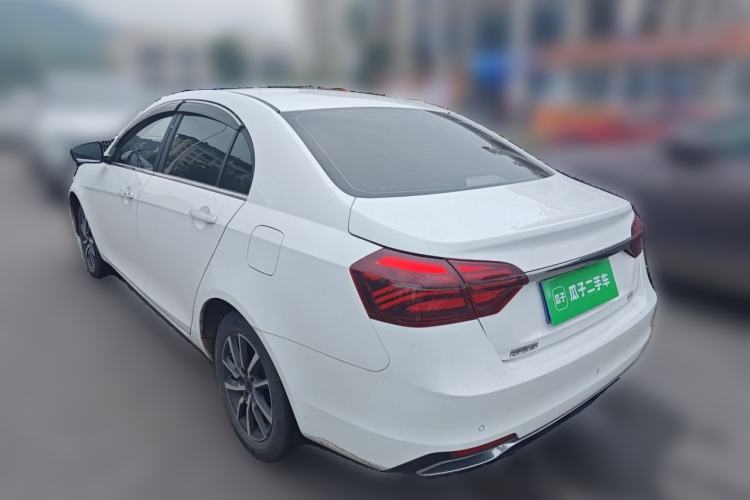 Used Geely Auto Emgrand 2019 Leading Edition 1.5L Manual Upgraded Connectivity Model China VI Standard Rear Left 45 Deg