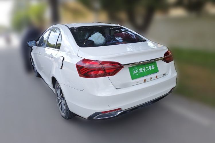 Used Geely Auto Emgrand 2019 Leading Edition 1.5L CVT Upward Asian Games Edition China VI Rear Left 45 Deg