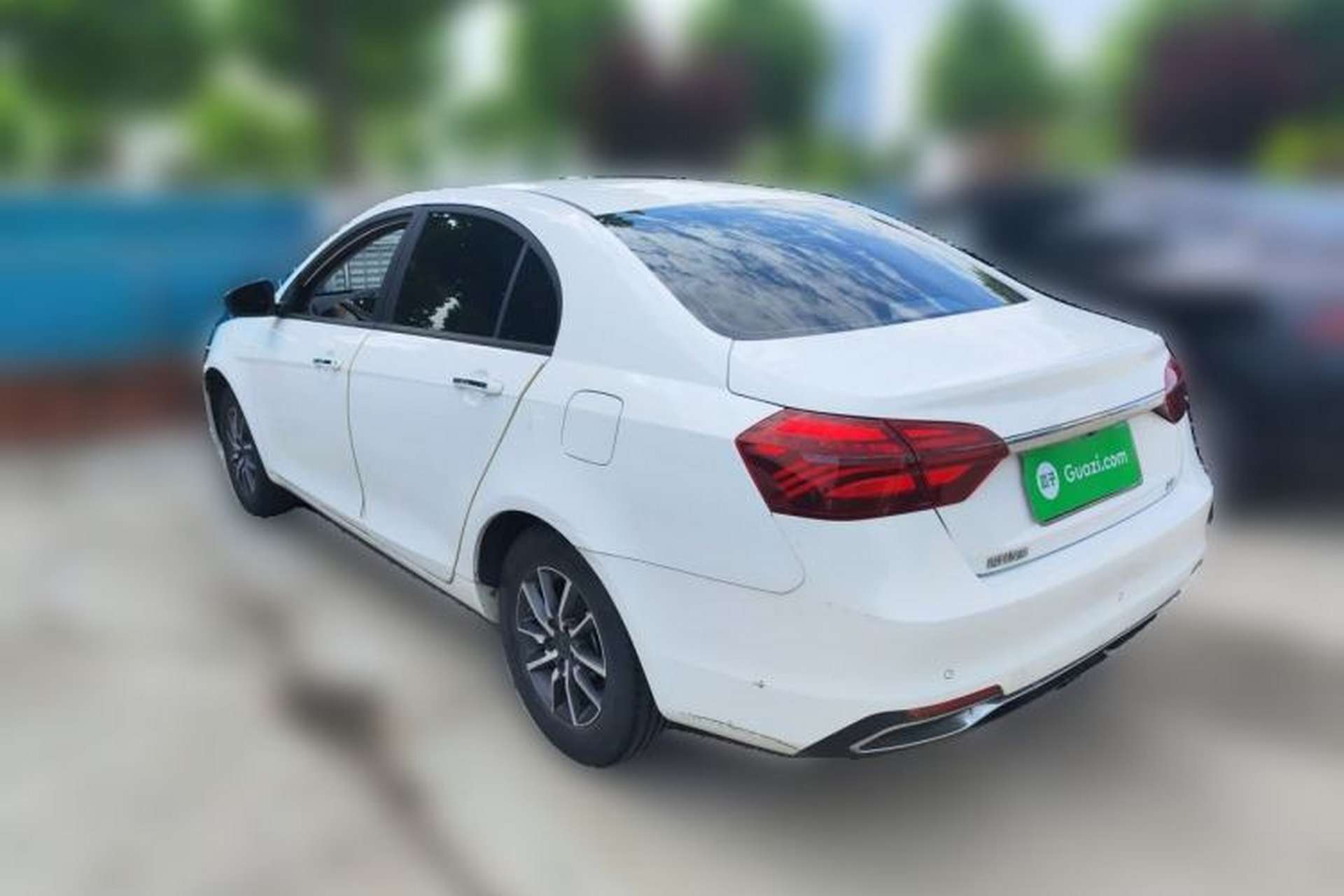 Used Geely Auto Emgrand 2019 Leading Edition 1.5L Manual Luxury Model China VI Standard Rear Left 45 Deg