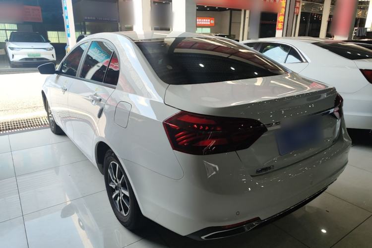 Used Geely Auto Emgrand 2019 Leading Edition 1.5L CVT Luxury Model China VI Standard Rear Left 45 Deg
