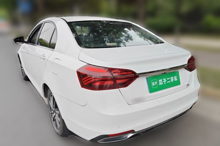 Used Geely Auto Emgrand 2019 Leading Edition 1.5L Manual Upward Asian Games Edition China VI Rear Left 45 Deg