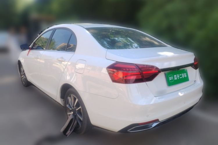 Used Geely Auto Emgrand 2019 Leading Edition 1.5L CVT Upward-Connected Model China VI Standard Rear Left 45 Deg
