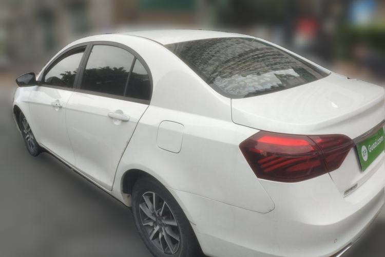 Used Geely Auto Emgrand 2019 Leading Edition 1.5L CVT Luxury Model China VI Standard Rear Left 45 Deg