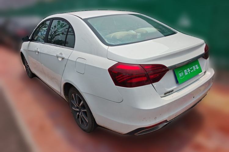 Used Geely Auto Emgrand 2019 Leading Edition 1.5L CVT Upward-Connected Model China VI Standard Rear Left 45 Deg