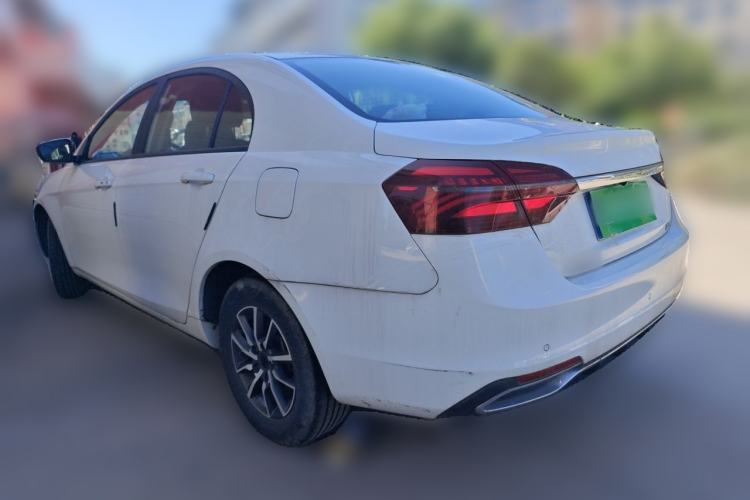 Used Geely Auto Emgrand 2019 Leading Edition 1.5L CVT Luxury Model China VI Standard Rear Left 45 Deg