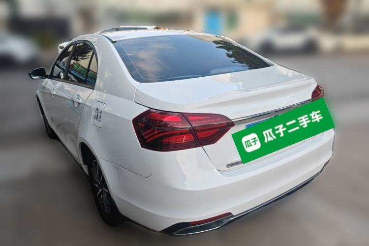 Used Geely Auto Emgrand 2019 Leading Edition 1.5L Manual Luxury Model China V Standard Rear Left 45 Deg