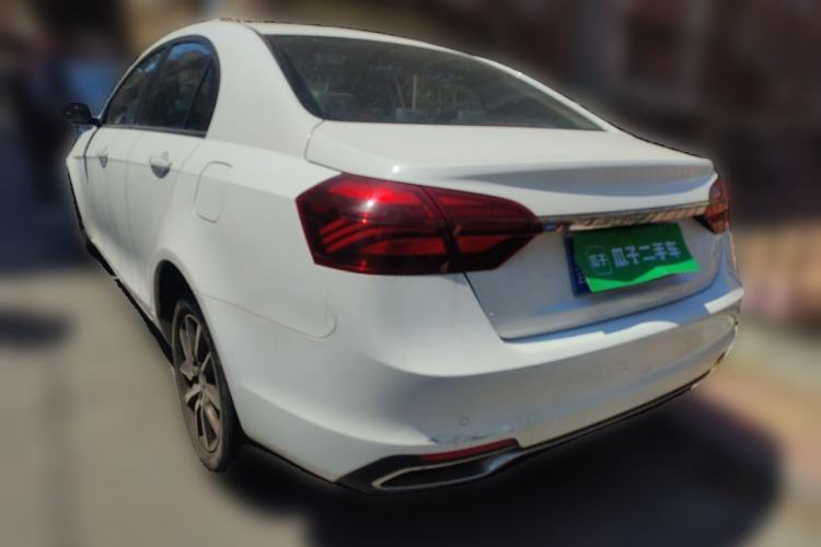 Used Geely Auto Emgrand 2019 Leading Edition 1.5L CVT Upward Asian Games Edition China VI Rear Left 45 Deg