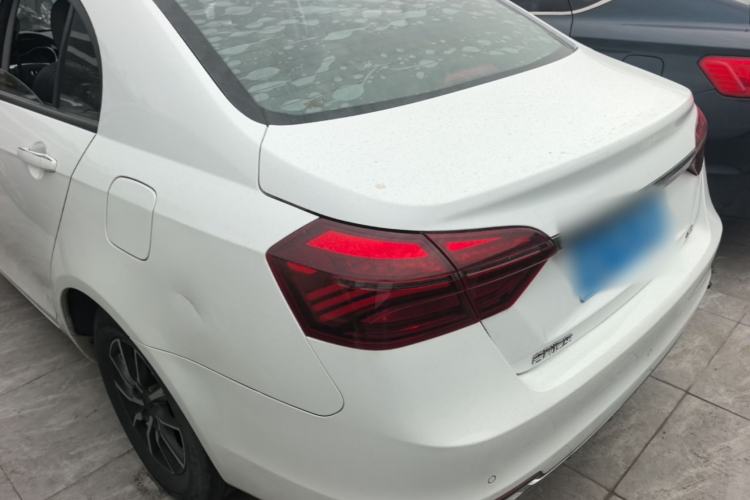 Used Geely Auto Emgrand 2019 Leading Edition 1.5L CVT Luxury Model China VI Standard Rear Left 45 Deg