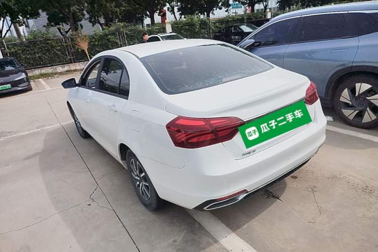 Used Geely Auto Emgrand 2019 Leading Edition 1.5L CVT Luxury Model China VI Standard Rear Left 45 Deg