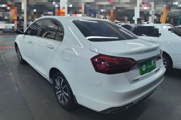 Used Geely Auto Emgrand 2019 Leading Edition 1.5L CVT Upward-Connected Model China VI Standard Rear Left 45 Deg