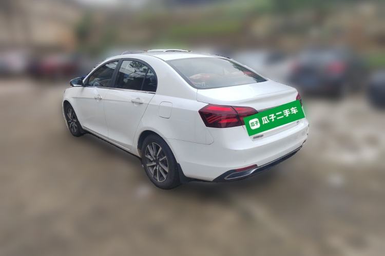 Used Geely Auto Emgrand 2019 Leading Edition 1.5L CVT Upward Connectivity Model China V Standard Rear Left 45 Deg