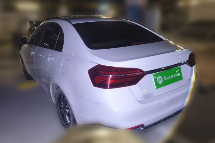 Used Geely Auto Emgrand 2019 Leading Edition 1.5L CVT Luxury Model China VI Standard Rear Left 45 Deg
