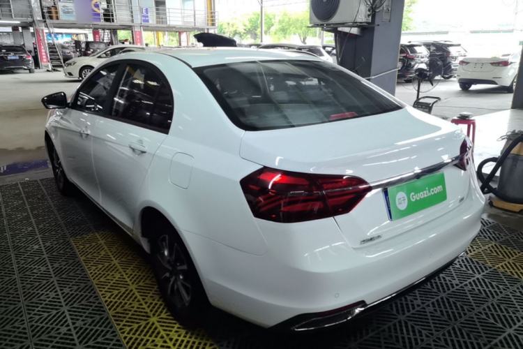 Used Geely Auto Emgrand 2019 Leading Edition 1.5L CVT Luxury Model China VI Standard Rear Left 45 Deg