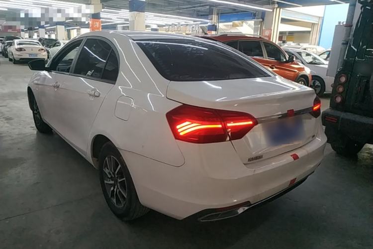 Used Geely Auto Emgrand 2019 Leading Edition 1.5L CVT Luxury Model China VI Standard Rear Left 45 Deg