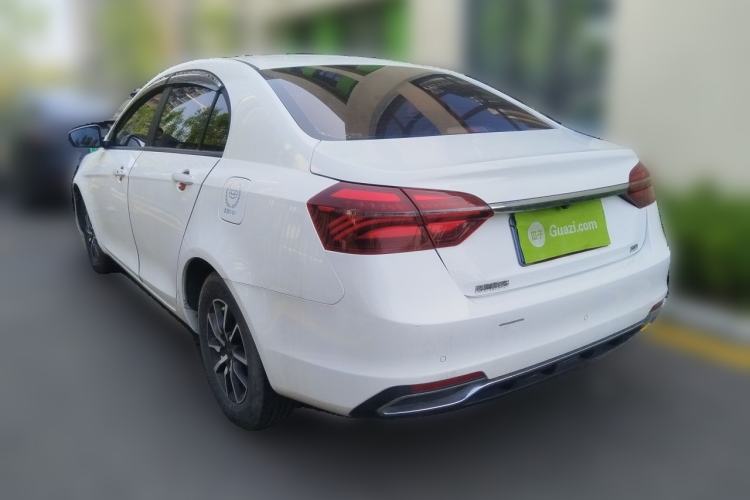 Used Geely Auto Emgrand 2019 Leading Edition 1.5L CVT Luxury Model China VI Standard Rear Left 45 Deg