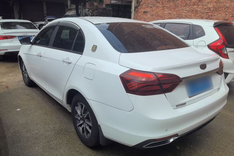 Used Geely Auto Emgrand 2019 Leading Edition 1.5L Manual Luxury Model China VI Standard Rear Left 45 Deg