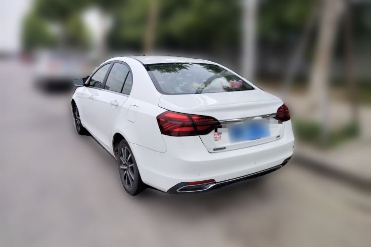 Used Geely Auto Emgrand 2019 Leading Edition 1.5L CVT Upward-Connected Model China VI Standard Rear Left 45 Deg