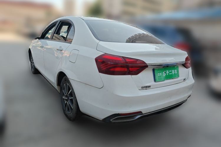 Used Geely Auto Emgrand 2019 Leading Edition 1.5L CVT Luxury Model China VI Standard Rear Left 45 Deg