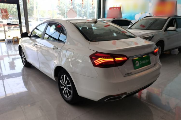 Used Geely Auto Emgrand 2019 Leading Edition 1.5L Manual Luxury Model China VI Standard Rear Left 45 Deg