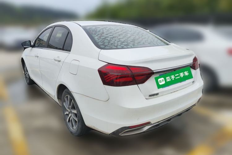 Used Geely Auto Emgrand 2019 Leading Edition 1.5L Manual Upgraded Connectivity Model China VI Standard Rear Left 45 Deg