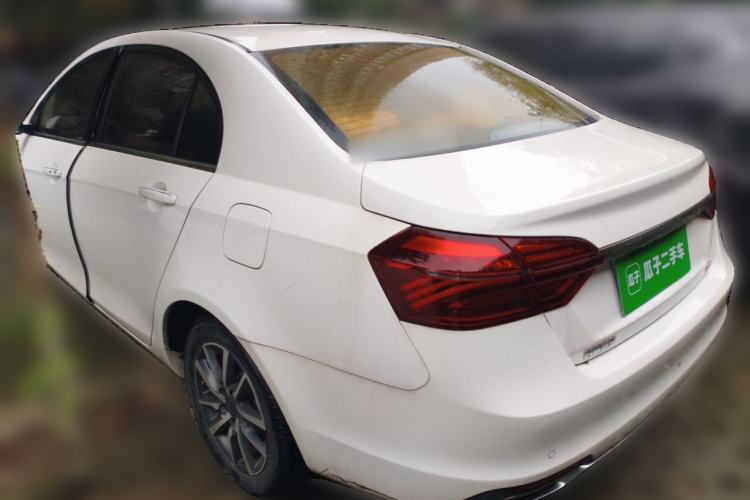 Used Geely Auto Emgrand 2019 Leading Edition 1.5L CVT Upward-Connected Model China VI Standard Rear Left 45 Deg